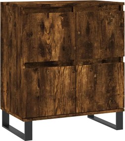 vidaXL Ντουλάπι Καπνιστή Δρυς 60x35x70 εκ. από Επεξεργασμένο Ξύλο
