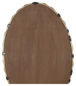 Τοίχο καθρέφτη Home ESPRIT Καφέ Cottage 76 X 3 X 117 CM