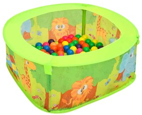 vidaXL Πισίνα με Μπάλες για Παιδιά 75 x 75 x 32 εκ. με 50 Μπάλες