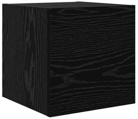 vidaXL Σετ επίπλου τηλεόρασης 9 pcs Μαύρη δρυς 100 x 30 x 30.5 εκ.