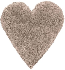 Παιδικό Χαλί BROWN SHADE HEART 120 x 120 εκ.