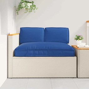 vidaXL Σετ Μαξιλαριών Πάγου 3 pcs Βασιλικό Μπλε 120 x 80 x 12 cm