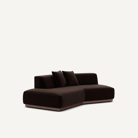 Γωνία καναπέ αριστερή από βελούδο, JACOPO