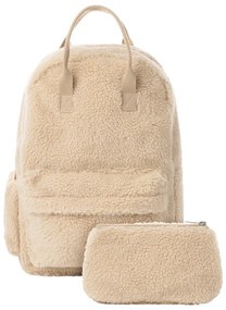 Backpack Name It NURILLE & purse TEDDY OFFWHITE