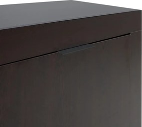 Μπουφές Doha pakoworld σε wenge απόχρωση 180x45x80.5εκ