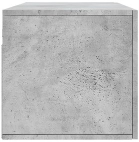 vidaXL Ντουλάπι Τοίχου Γκρι Σκυρ. 100x36,5x35 εκ. Επεξεργασμένο Ξύλο