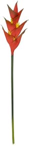 Τεχνητό Λουλούδι Peacock 21398 90cm Red GloboStar Πολυαιθυλένιο