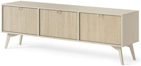 Lh-homefurniture Έπιπλο τηλεόρασης Forest μπεζ 159x52x38cm P_FRST_TV