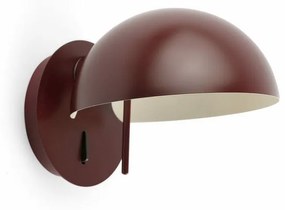 Φωτιστικό Τοίχου Matilda 20502 1xE14 18,6cm Garnet Red Faro Barcelona