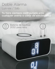 Ρολόι-Ραδιόφωνο KSIX   10W