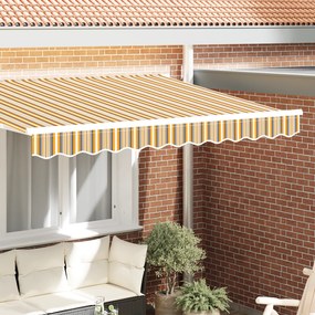 vidaXL Κουρτίνα για ομπρέλα 2.5 μ Πολύχρωμη 2.3x0.2 μ