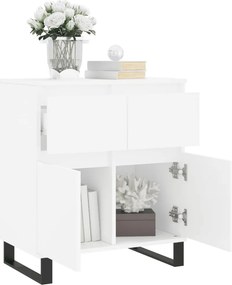 vidaXL Συρταριέρα Λευκή 60 x 35 x 70 εκ. από Επεξεργασμένο Ξύλο