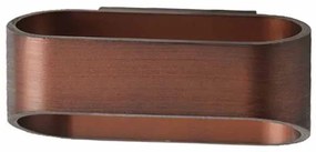 Απλίκα Τοίχου LED Aca Nephele L35039WD Wood