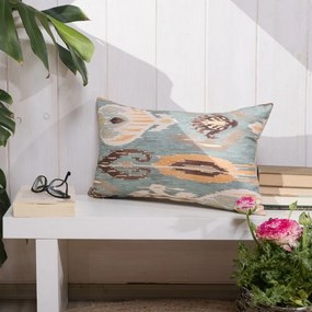 Μαξιλάρι Διακοσμητικό (Με Γέμιση) Negron Multi Teoran 30X50 Cotton-Polyester