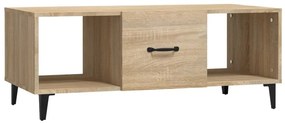vidaXL Τραπεζάκι Σαλονιού Sonoma Δρυς 102x50x40 εκ. Επεξεργασμένο Ξύλο