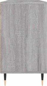 vidaXL Ντουλάπι Μπάνιου Γκρι Sonoma 80 x 33 x 60 εκ. από Επεξεργ. Ξύλο