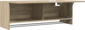 vidaXL Ντουλάπα Sonoma Δρυς 100 x 32,5 x 35 εκ. από Επεξ. Ξύλο