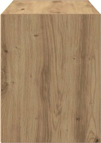 vidaXL Ντουλάπι με 2 συρτάρια Αρτισιανή Δρυς 60x31x40 εκ. Επεξ. Ξύλο