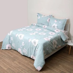 Σεντόνια Satin 4002 (Σετ 4τμχ) Veraman Anna Riska Υπέρδιπλo 230x260cm 100% Cotton Satin