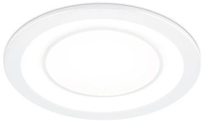 Πλαφονιέρα Φωτιστικό Οροφής Χωνευτό LED 10W Core Trio Lighting-652610131-Λευκό 652610131