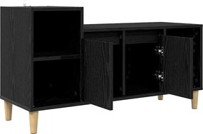 vidaXL Ντουλάπι TV Μαύρη Οξυά 100 x 35 x 55 εκ Επεξεργασμένο ξύλο