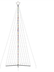 vidaXL Χριστουγεννιάτικο δέντρο LED 789 LED πολύχρωμα 476 εκ.