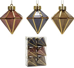 Χριστουγεννιάτικα Κρεμαστά Διακοσμητικά Σετ 6Τμχ