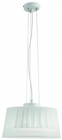 Arkolight Μοντέρνο Φωτιστικό Κρεμαστό Φ35cm Λευκό Σ1933-1-35
