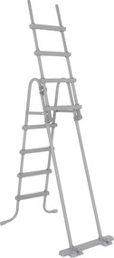 Bestway Flowclear Σκάλα Ασφαλείας με 4 Σκαλοπάτια 122 εκ.