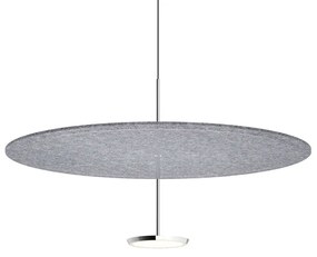 Φωτιστικό Οροφής Sky Sound 32 10570/10581 81x44,4cm Led 1250lm 18W Aluminium-Grey Pablo Designs