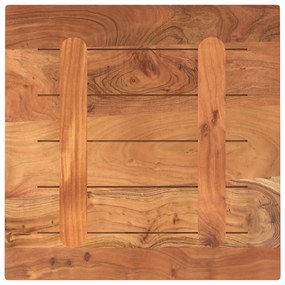 vidaXL Επιφάνεια Τραπεζιού Τετράγωνη 50x50x3,8 εκ. Μασίφ Ξύλο Ακακίας