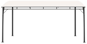 vidaXL Τεντοπέργκολα Κήπου Κρεμ 4 x 3 x 2,55 μ.