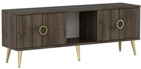 Έπιπλο Τηλεόρασης Cey 327ODS1122 120x30x45cm Walnut