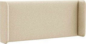 vidaXL Αυτί Κεφαλής Κρεμ 40,5 x 40,5 x 4 εκ ύφασμα