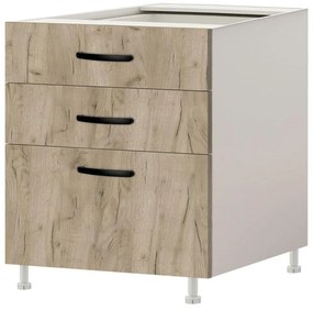 Floor cabinet Chest of drawers Emma 90 cm Γκρί