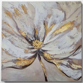 Πίνακας Καμβάς 405HND1122 70x70cm Multi Wallity Square Wood, Canvas