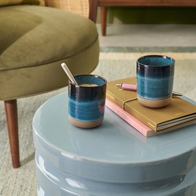 Σετ 2 φλιτζανιών από κεραμικό με αντιδραστικό σμάλτο, BISCETO