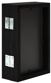vidaXL Διπλή Κορνίζα Κολάζ Μαύρη 2 x (13 x 18 εκ.)