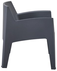 ΠΟΛΥΘΡΟΝΑ ΠΟΛΥΠΡΟΠΥΛΕΝΙΟΥ LOUNGE SLEEK HM6365.10 ΓΚΡΙ 62x68x73Υεκ.