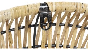 Τοίχο καθρέφτη DKD Home Decor Καφέ Φυσικό Urban 60 x 6 x 60 cm
