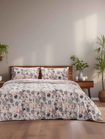 Σετ Πάπλωμα SPRIGS Γκρι Σετ πάπλωμα γίγας (King Size): 240 x 260 + 2 μαξιλαροθήκες 52 x 72 εκ. MADI