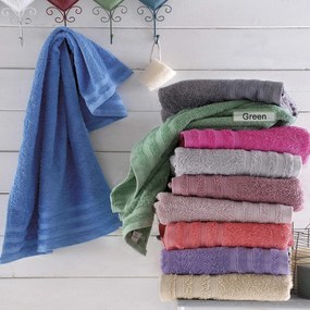 Πετσέτες Σετ 5 τμχ Lagoon 03 Green Ρυθμός Towels Set 100% Βαμβάκι