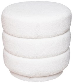 Σκαμπό (Φ40x40) A-S Sinan White 166766C