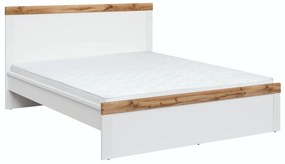 Κρεβάτι Boston AS138, 140x200, Πλαστικοποιημένη μοριοσανίδα, 149x204.5x100.5cm