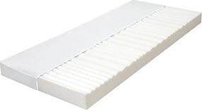 vidaXL Στρώμα με 7 Ζώνες 120x200 εκ./10 εκ. Αφρός Πολυουρεθάνης H2 H3