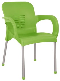 Καρέκλα Κήπου Πράσινο PP 60x50x80xcm
