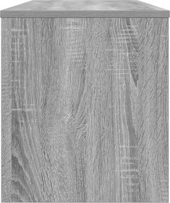 vidaXL Ντουλάπι TV 100 x 35 x 40 εκ Γκρι Sonoma
