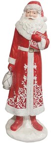 Χριστουγεννιάτικη Διακοσμητική Φιγούρα Άγιος Βασίλης 26133 37,5cm Red-White