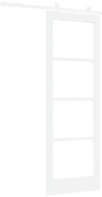 vidaXL Συρόμενη Πόρτα ORKDAL Λευκό 73.5 x 211 εκ Ξύλο και μέταλλο