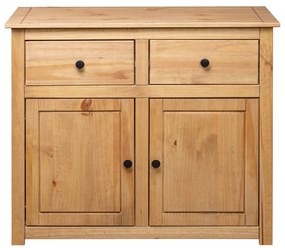 vidaXL Μπουφές 93 x 40 x 80 εκ. από Μασίφ Ξύλο Πεύκου Σειρά Panama